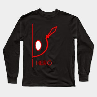 Hero (red) Long Sleeve T-Shirt